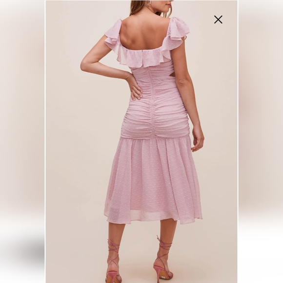 ASTR The Label Devereaux Gathered Ruffle Dress - Picture 4 of 5